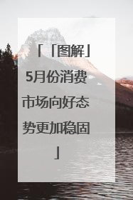 「图解」5月份消费市场向好态势更加稳固