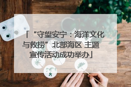 “守望安宁：海洋文化与救捞”北部海区 主题宣传活动成功举办