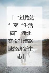 “过路站”变“生活圈” 湖北交投打造路域经济新生态