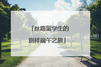 丝路留学生的别样端午之旅