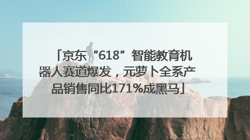 京东“618”智能教育机器人赛道爆发，元萝卜全系产品销售同比171%成黑马