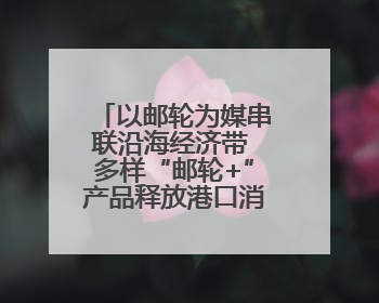 以邮轮为媒串联沿海经济带 多样“邮轮+”产品释放港口消费“增量”