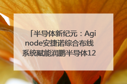 半导体新纪元：Aginode安捷诺综合布线系统赋能润鹏半导体12英寸集成电路生产线，携手共筑“芯”未来！