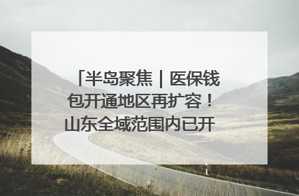 半岛聚焦｜医保钱包开通地区再扩容！山东全域范围内已开通，有何用处？如何操作？速戳→