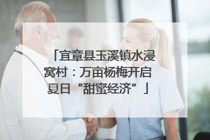 宜章县玉溪镇水浸窝村：万亩杨梅开启夏日“甜蜜经济”
