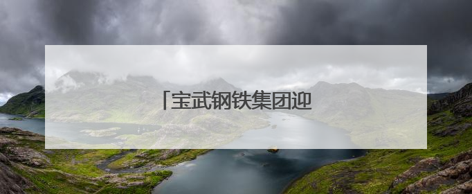 宝武钢铁集团迎来新任总会计师