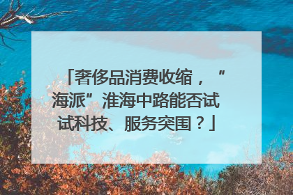 奢侈品消费收缩，“海派”淮海中路能否试试科技、服务突围？