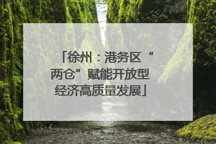 徐州：港务区“两仓”赋能开放型经济高质量发展
