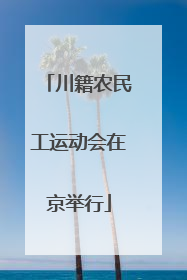 川籍农民工运动会在京举行