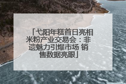 弋阳年糕首日亮相米粉产业交易会：非遗魅力引爆市场 销售数据亮眼