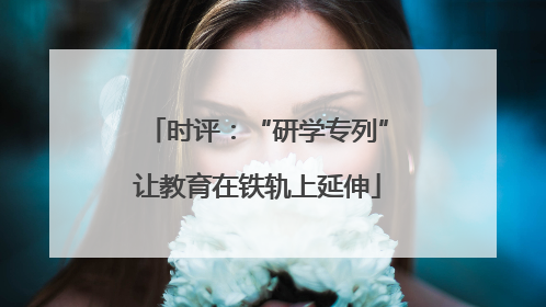 时评：“研学专列”让教育在铁轨上延伸