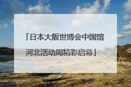 日本大阪世博会中国馆河北活动周精彩启幕
