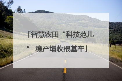 智慧农田“科技范儿” 稳产增收根基牢