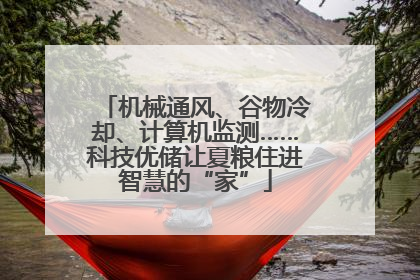 机械通风、谷物冷却、计算机监测……科技优储让夏粮住进智慧的“家”
