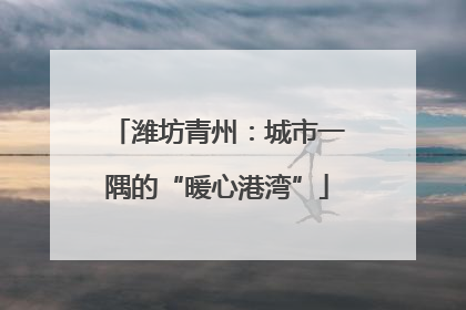 潍坊青州：城市一隅的“暖心港湾”