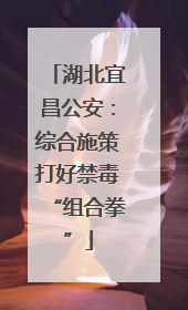 湖北宜昌公安：综合施策打好禁毒“组合拳”