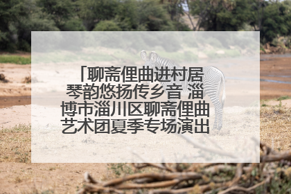 聊斋俚曲进村居 琴韵悠扬传乡音 淄博市淄川区聊斋俚曲艺术团夏季专场演出在杏园子村举行