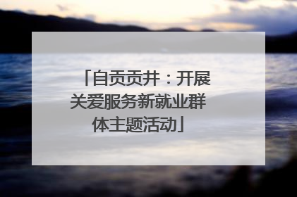 自贡贡井：开展关爱服务新就业群体主题活动