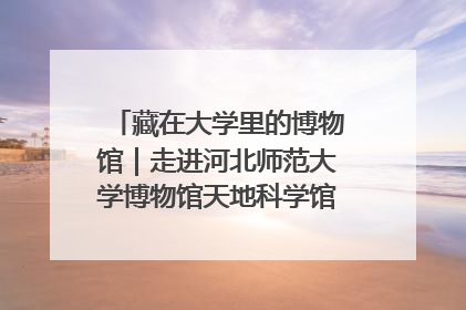 藏在大学里的博物馆｜走进河北师范大学博物馆天地科学馆：在校园里赴一场“宇宙之约”