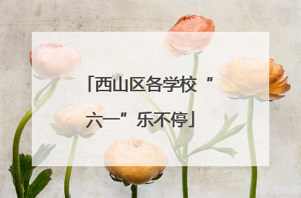 西山区各学校“六一”乐不停