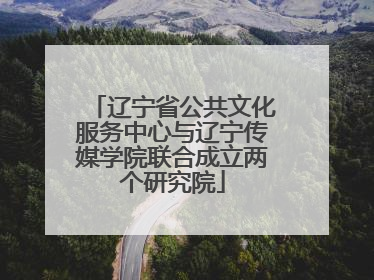 辽宁省公共文化服务中心与辽宁传媒学院联合成立两个研究院