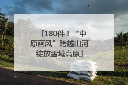 180件！“中原画风”跨越山河绽放雪域高原
