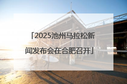 2025池州马拉松新闻发布会在合肥召开