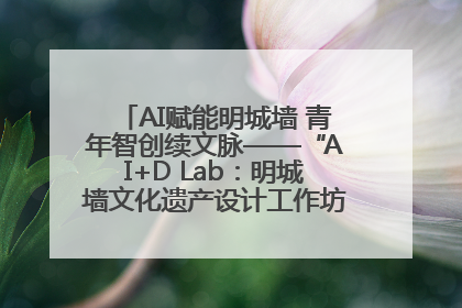 AI赋能明城墙 青年智创续文脉——“AI+D Lab：明城墙文化遗产设计工作坊”在南京开营